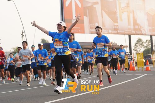 Race photo from ISOPLUS RUN 2025 - JAKARTA