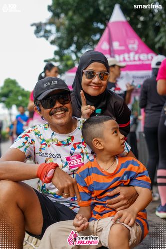 Race photo from Smartfren Run 2025 Vibes