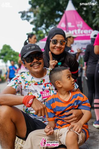 Race photo from Smartfren Run 2025 Vibes