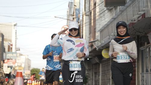 Race photo from Jabar Run 10K 2024