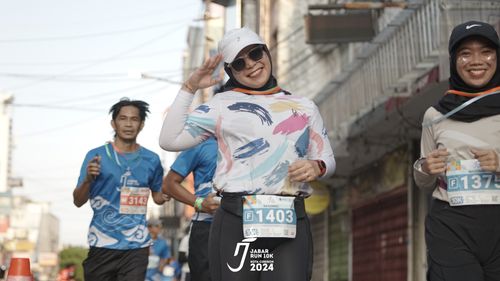 Race photo from Jabar Run 10K 2024