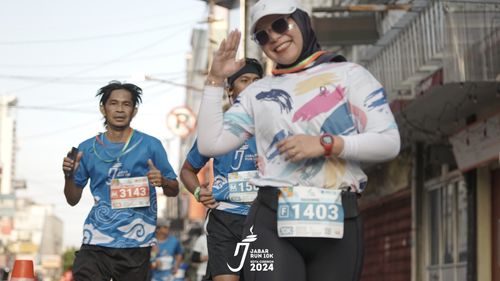 Race photo from Jabar Run 10K 2024