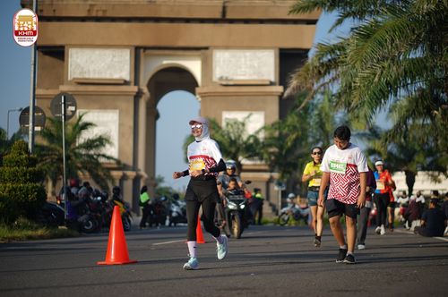 Race photo from Kediri Half Marathon 2024