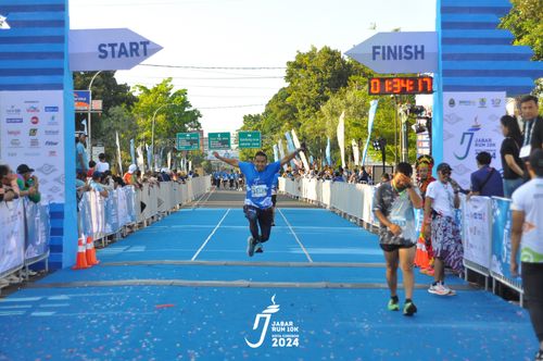 Race photo from Jabar Run 10K 2024