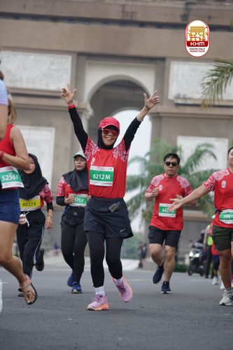 Race photo from Kediri Half Marathon 2025