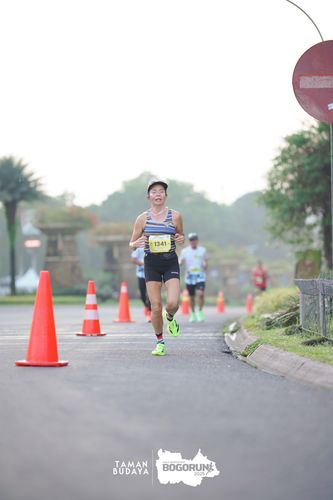 Race photo from Taman Budaya x BOGORUN 2025