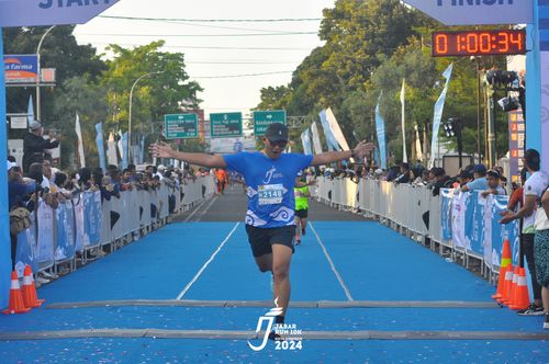 Race photo from Jabar Run 10K 2024