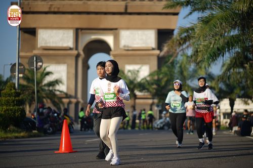 Race photo from Kediri Half Marathon 2024