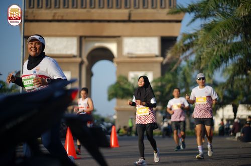 Race photo from Kediri Half Marathon 2024