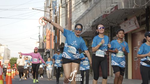 Race photo from Jabar Run 10K 2024