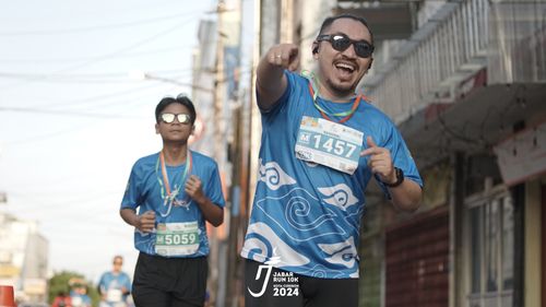 Race photo from Jabar Run 10K 2024