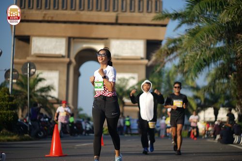 Race photo from Kediri Half Marathon 2024