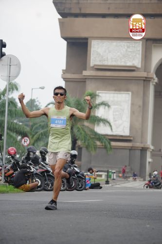 Race photo from Kediri Half Marathon 2025