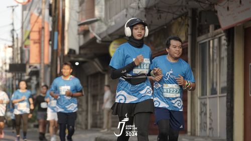 Race photo from Jabar Run 10K 2024