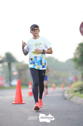 Race photo from Taman Budaya x BOGORUN 2025