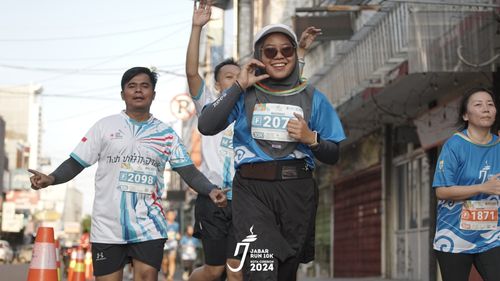 Race photo from Jabar Run 10K 2024