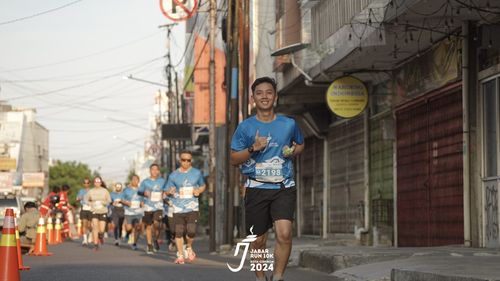 Race photo from Jabar Run 10K 2024