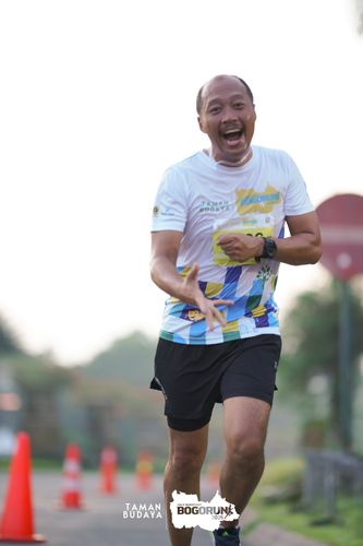 Race photo from Taman Budaya x BOGORUN 2025