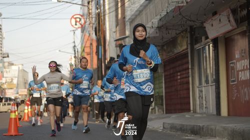 Race photo from Jabar Run 10K 2024