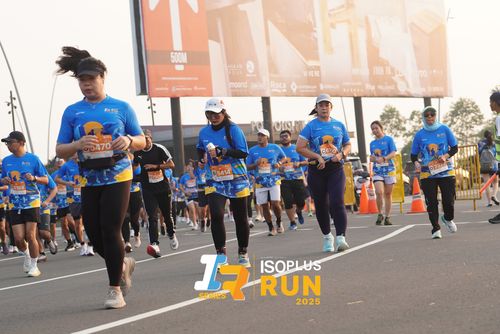 Race photo from ISOPLUS RUN 2025 - JAKARTA