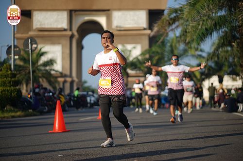 Race photo from Kediri Half Marathon 2024