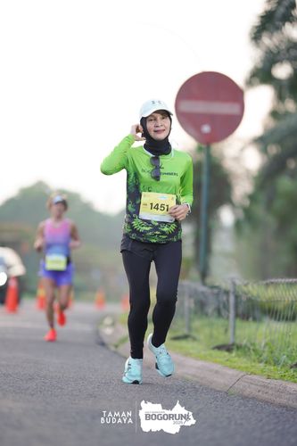 Race photo from Taman Budaya x BOGORUN 2025