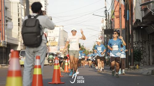 Race photo from Jabar Run 10K 2024