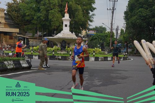 Race photo from Mangkunegaran Run 2025