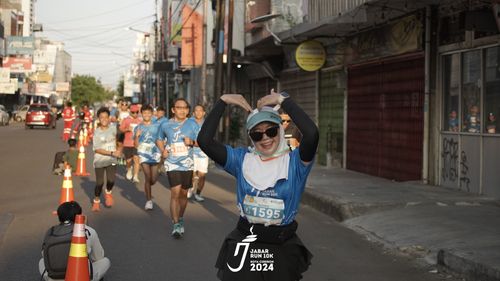 Race photo from Jabar Run 10K 2024