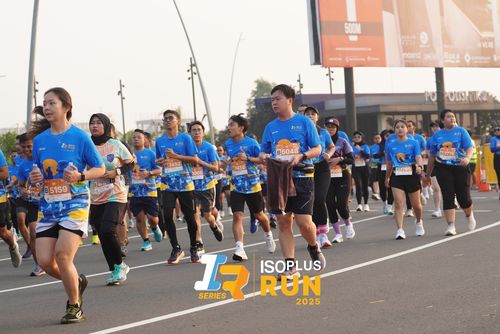 Race photo from ISOPLUS RUN 2025 - JAKARTA