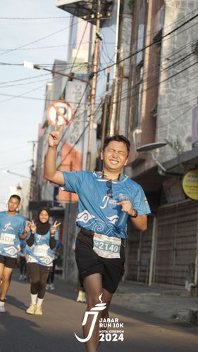 Race photo from Jabar Run 10K 2024