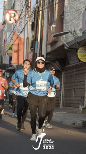 Race photo from Jabar Run 10K 2024