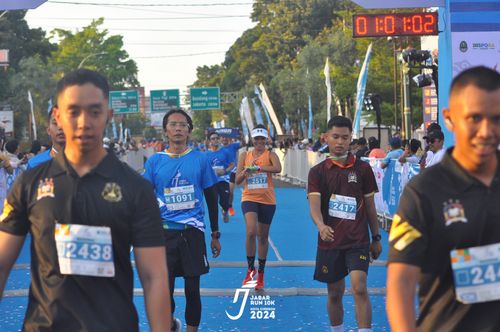 Race photo from Jabar Run 10K 2024