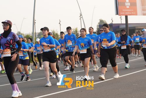 Race photo from ISOPLUS RUN 2025 - JAKARTA