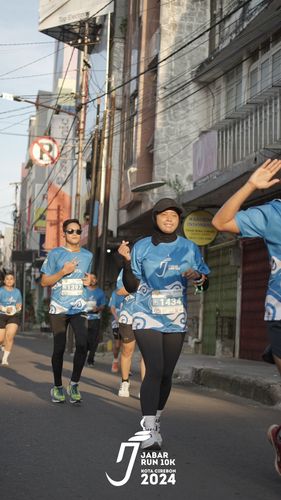 Race photo from Jabar Run 10K 2024