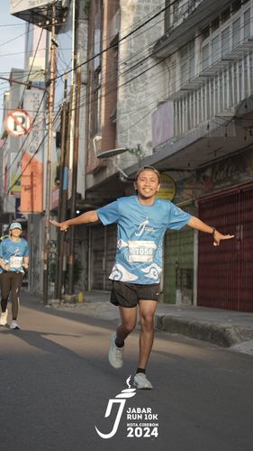 Race photo from Jabar Run 10K 2024