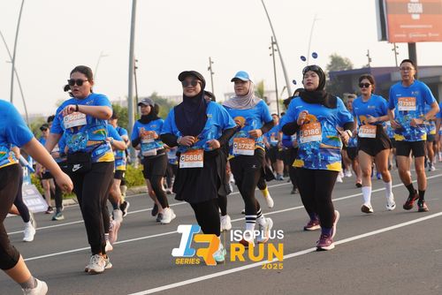 Race photo from ISOPLUS RUN 2025 - JAKARTA