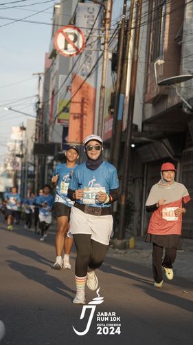 Race photo from Jabar Run 10K 2024