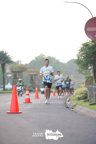 Race photo from Taman Budaya x BOGORUN 2025