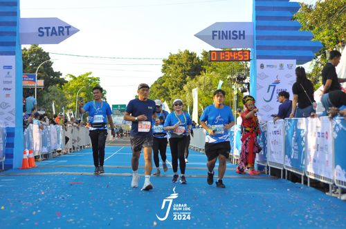 Race photo from Jabar Run 10K 2024