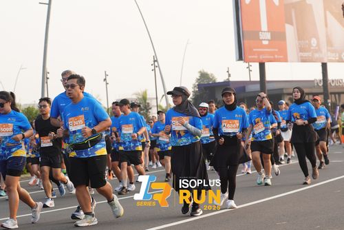 Race photo from ISOPLUS RUN 2025 - JAKARTA