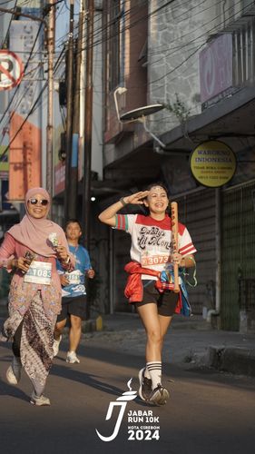Race photo from Jabar Run 10K 2024