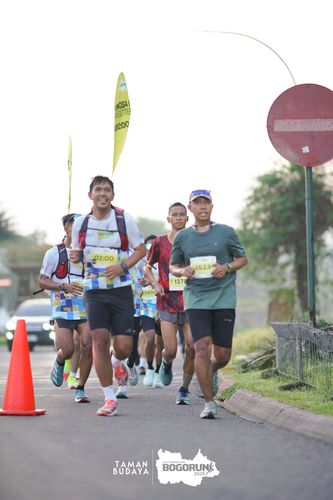 Race photo from Taman Budaya x BOGORUN 2025