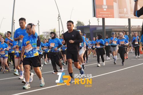 Race photo from ISOPLUS RUN 2025 - JAKARTA
