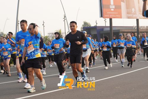 Race photo from ISOPLUS RUN 2025 - JAKARTA