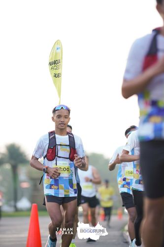Race photo from Taman Budaya x BOGORUN 2025