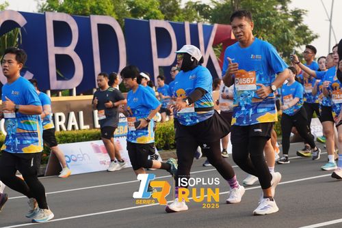Race photo from ISOPLUS RUN 2025 - JAKARTA