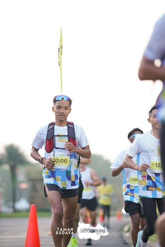 Race photo from Taman Budaya x BOGORUN 2025