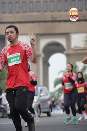 Race photo from Kediri Half Marathon 2025