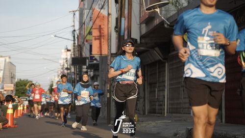Race photo from Jabar Run 10K 2024